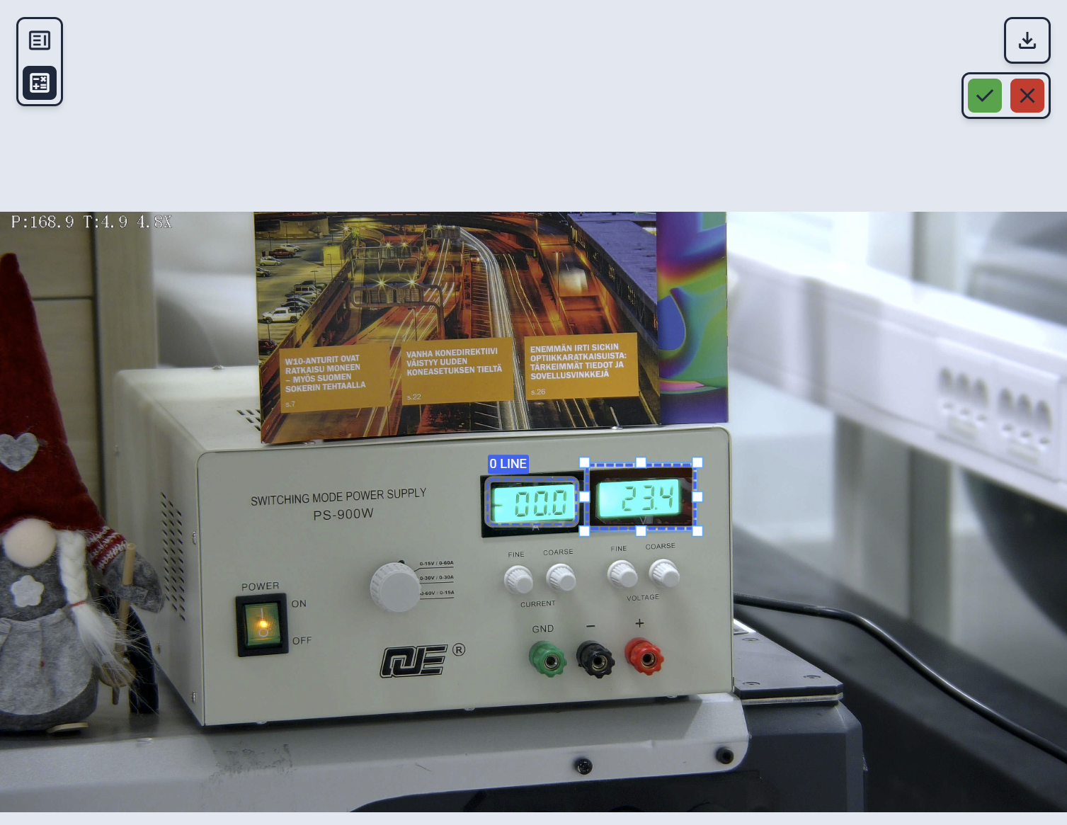 Bounding box editing