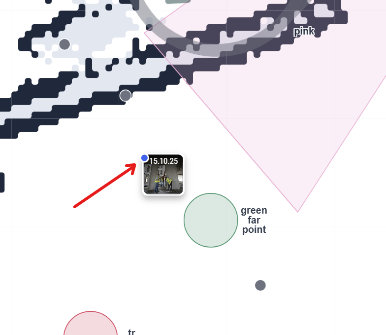 Fixed map points rendering