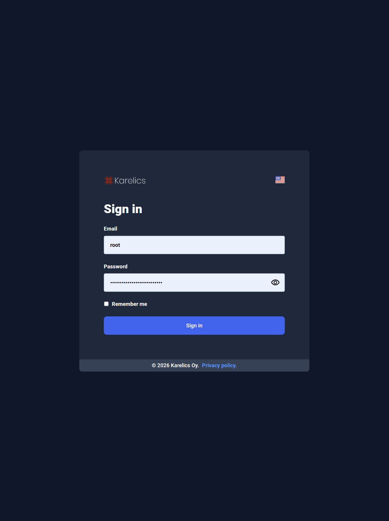 Streamlined login
