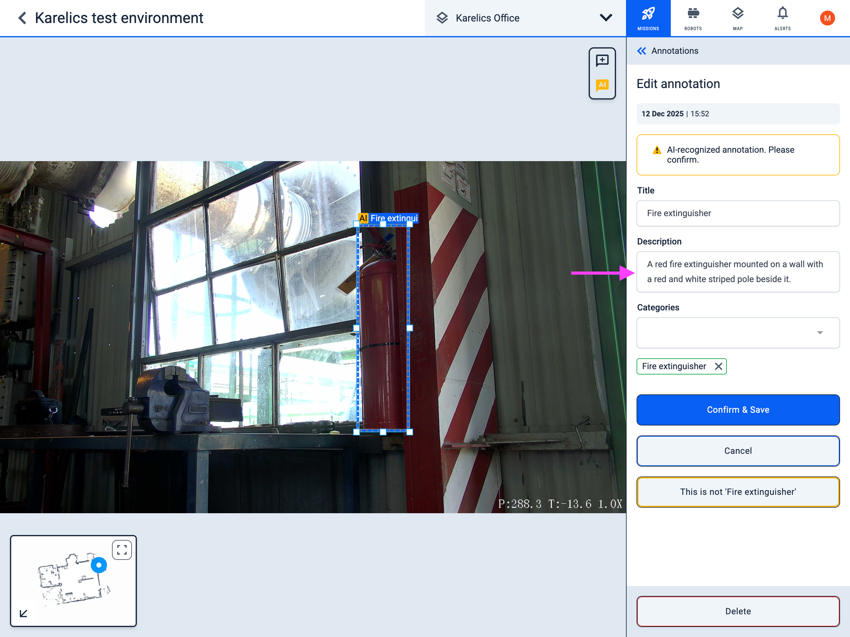 Annotation description