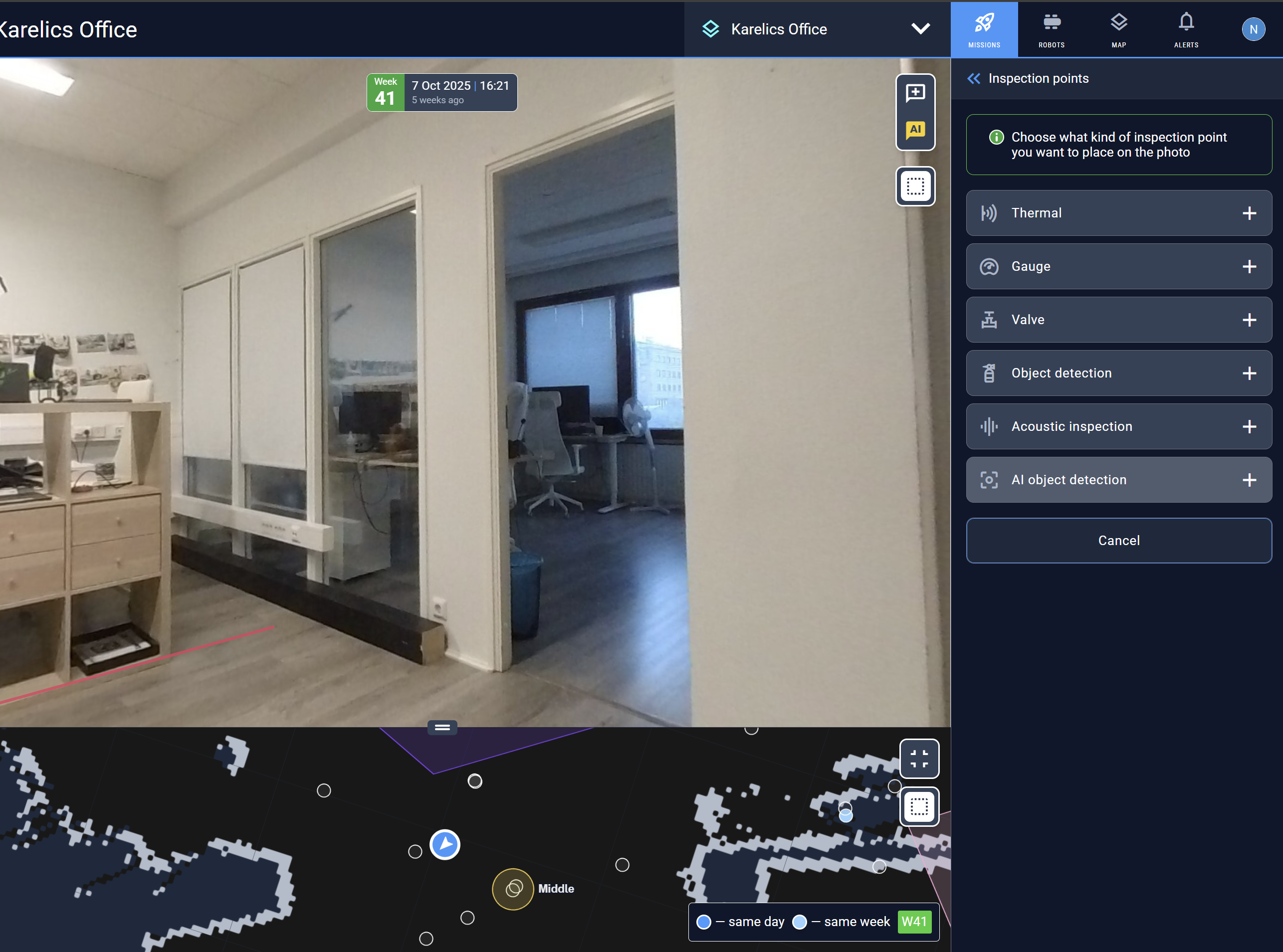 AI object detection POI