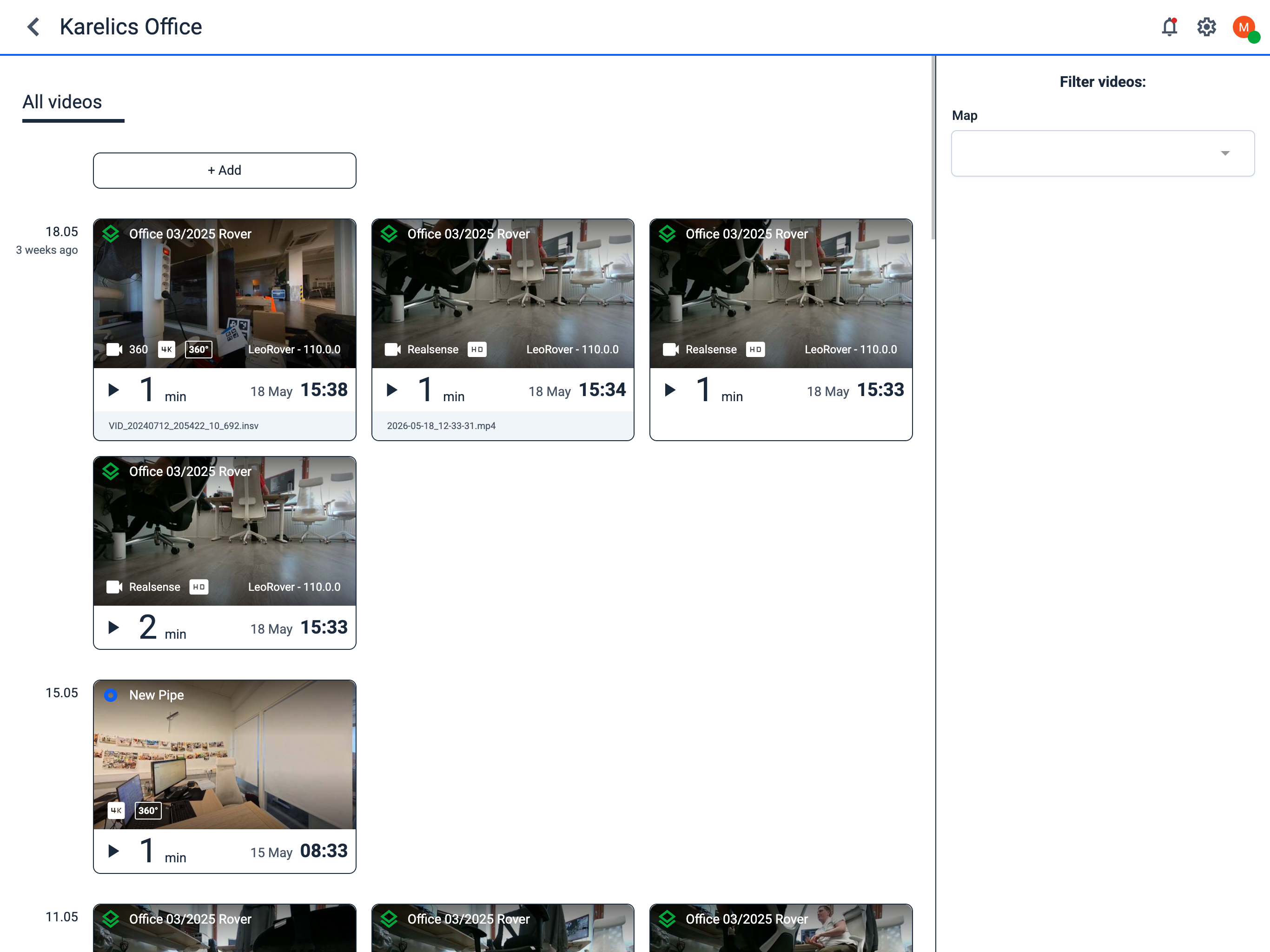 Video description field
