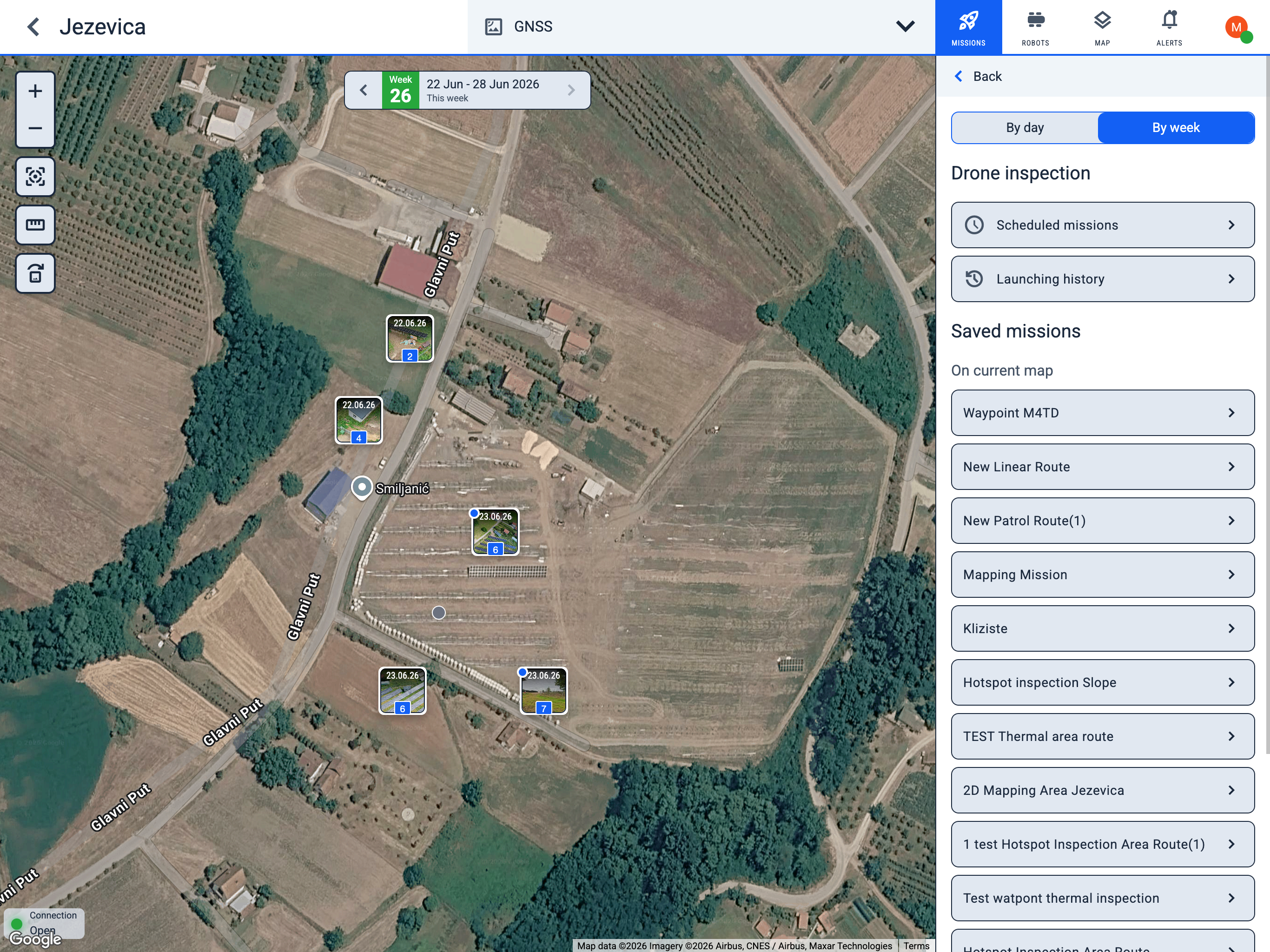 Drone inspection missions